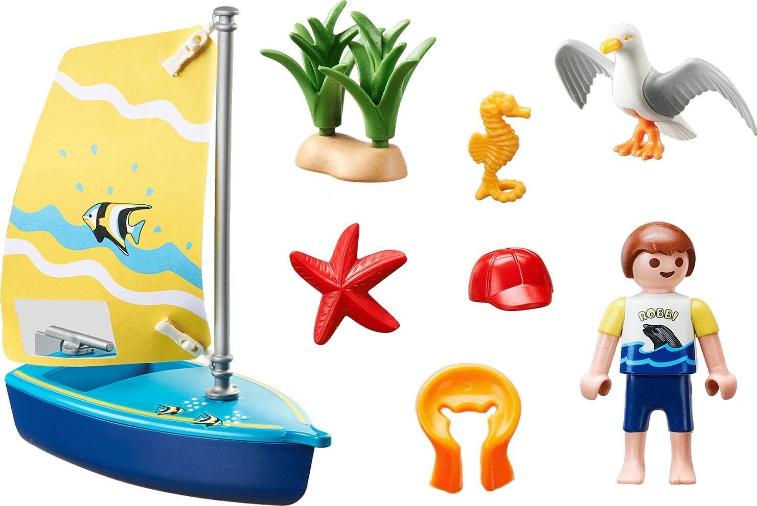 Playmobil® Family Fun - purjevene (70438) hinta ja tiedot | LEGOT ja rakennuslelut | hobbyhall.fi