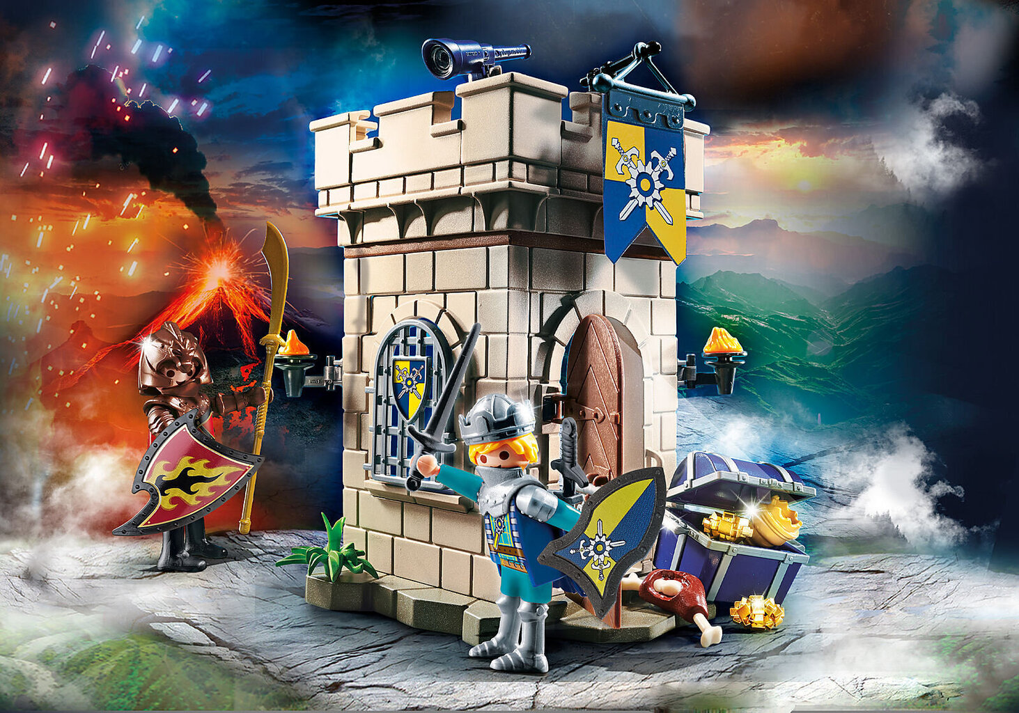 70499 PLAYMOBIL® Novelmore Novelmor Knightsin linnoitus. hinta ja tiedot | LEGOT ja rakennuslelut | hobbyhall.fi