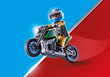 70552 PLAYMOBIL® Stuntshow Moottoripyöräpalvelu teltassa hinta ja tiedot | LEGOT ja rakennuslelut | hobbyhall.fi