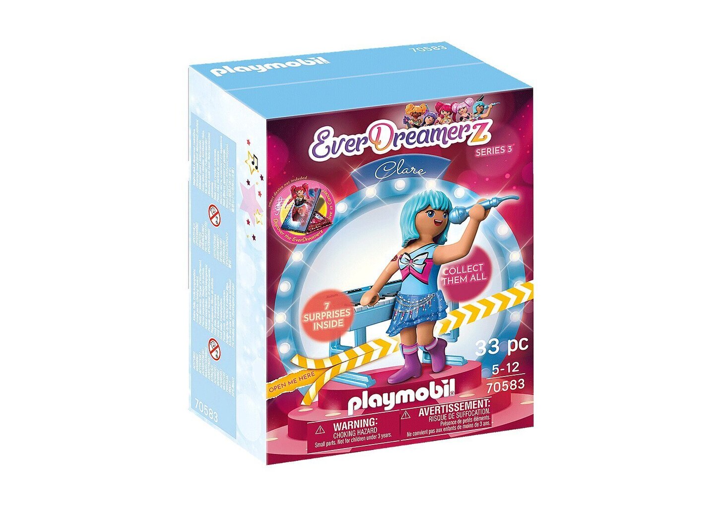 70583 PLAYMOBIL® EverDreamerz Clare -musiikkimaailma hinta ja tiedot | LEGOT ja rakennuslelut | hobbyhall.fi