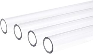 Alphacool HardTube tubes PETG, 80cm 13/10mm, clear, 4-pack (18512) hinta ja tiedot | Vesijäähdytystarvikkeet | hobbyhall.fi