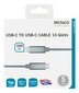 Deltaco USBC-1417M, USB C, 1m hinta ja tiedot | Puhelinkaapelit | hobbyhall.fi