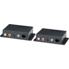 Deltaco AE02, 3,5 mm, RCA hinta ja tiedot | Kaapelit ja adapterit | hobbyhall.fi