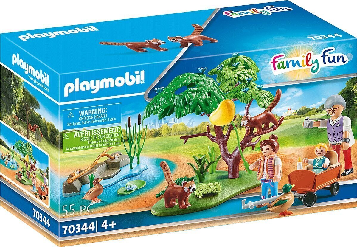 70344 PLAYMOBIL® Perheilua Pienet punaiset pandat hinta ja tiedot | LEGOT ja rakennuslelut | hobbyhall.fi