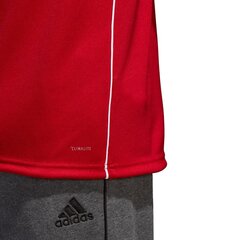 Miesten Adidas Core 18 Training Top punainen CV3999 hinta ja tiedot | Jalkapallovaatteet ja -varusteet | hobbyhall.fi