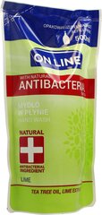 Nestemäinen saippua On Line Lime, 500 ml hinta ja tiedot | Saippuat | hobbyhall.fi