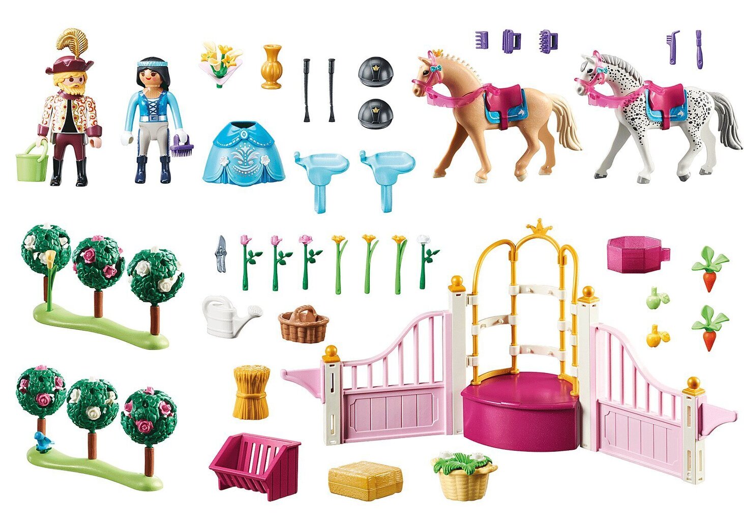 70450 PLAYMOBIL® Princess, ratsastustunti hinta ja tiedot | LEGOT ja rakennuslelut | hobbyhall.fi