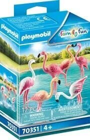 70351 PLAYMOBIL® Family Fun Flamingode hinta ja tiedot | LEGOT ja rakennuslelut | hobbyhall.fi