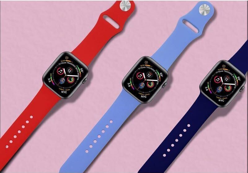 Älykellon ranneke Puro Icon Apple Watch Series 7/SE/6/5/4/3/2/1 hinta ja tiedot | Älykellojen ja aktiivisuusrannekkeiden lisätarvikkeet | hobbyhall.fi