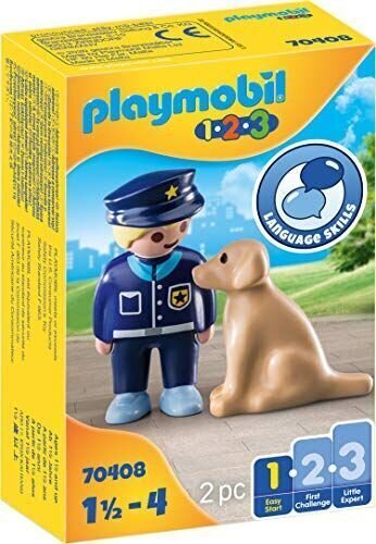 70408 PLAYMOBIL®  Poliisi koiran kanssa hinta 