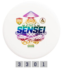 Frisbee Putter SENSEI 3/3/0/1 hinta ja tiedot | Discmania Urheilu ja vapaa-aika | hobbyhall.fi