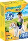 70410 PLAYMOBIL® 1.2.3 Poika ponin kanssa hinta ja tiedot | LEGOT ja rakennuslelut | hobbyhall.fi