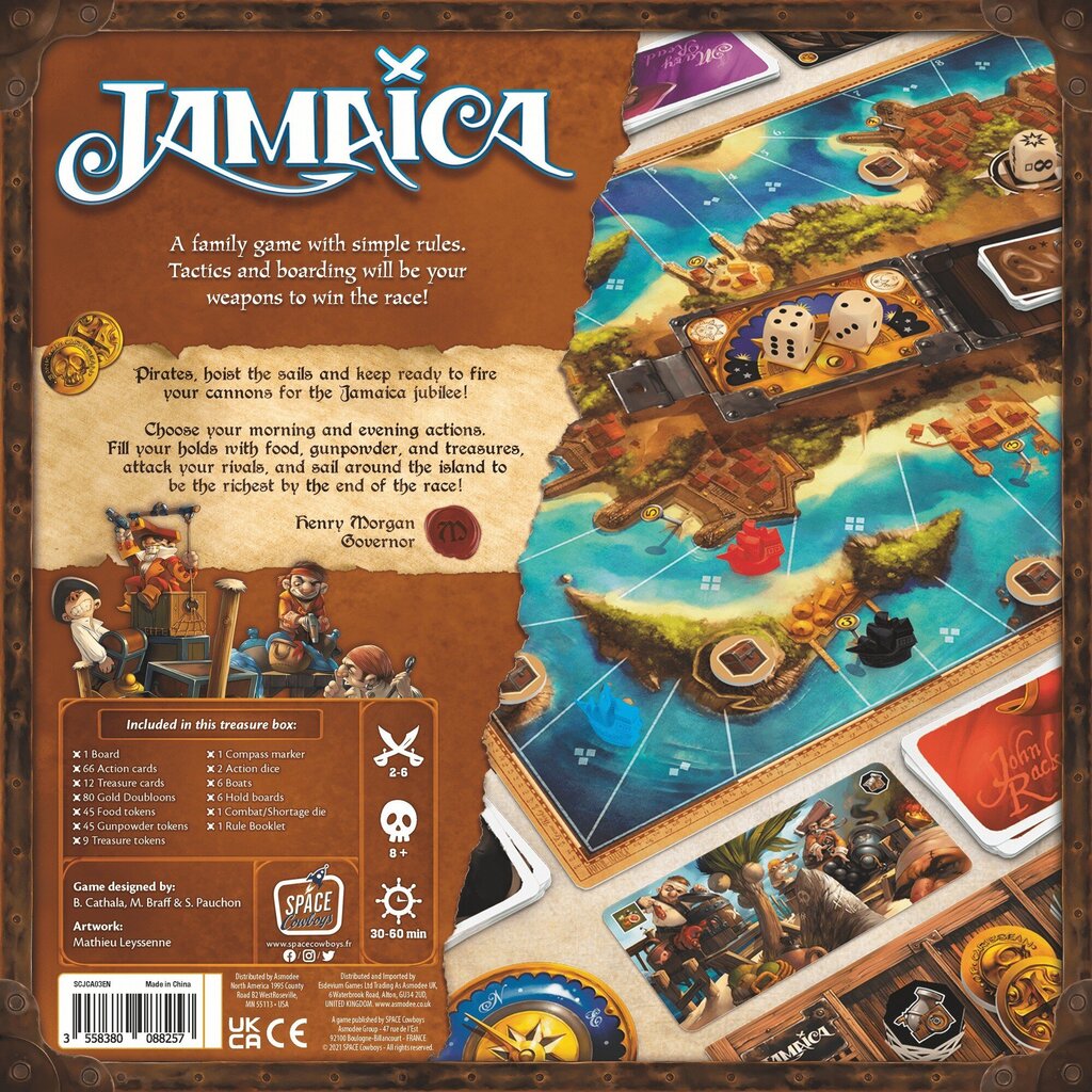 Lautapeli Jamaica 2nd Edition hinta ja tiedot | Lautapelit ja älypelit | hobbyhall.fi
