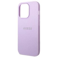 Guess GUHCP14XPSASBPU iPhone 14 Pro Max 6.7 "purple / purple Saffiano Strap hinta ja tiedot | Puhelimen kuoret ja kotelot | hobbyhall.fi