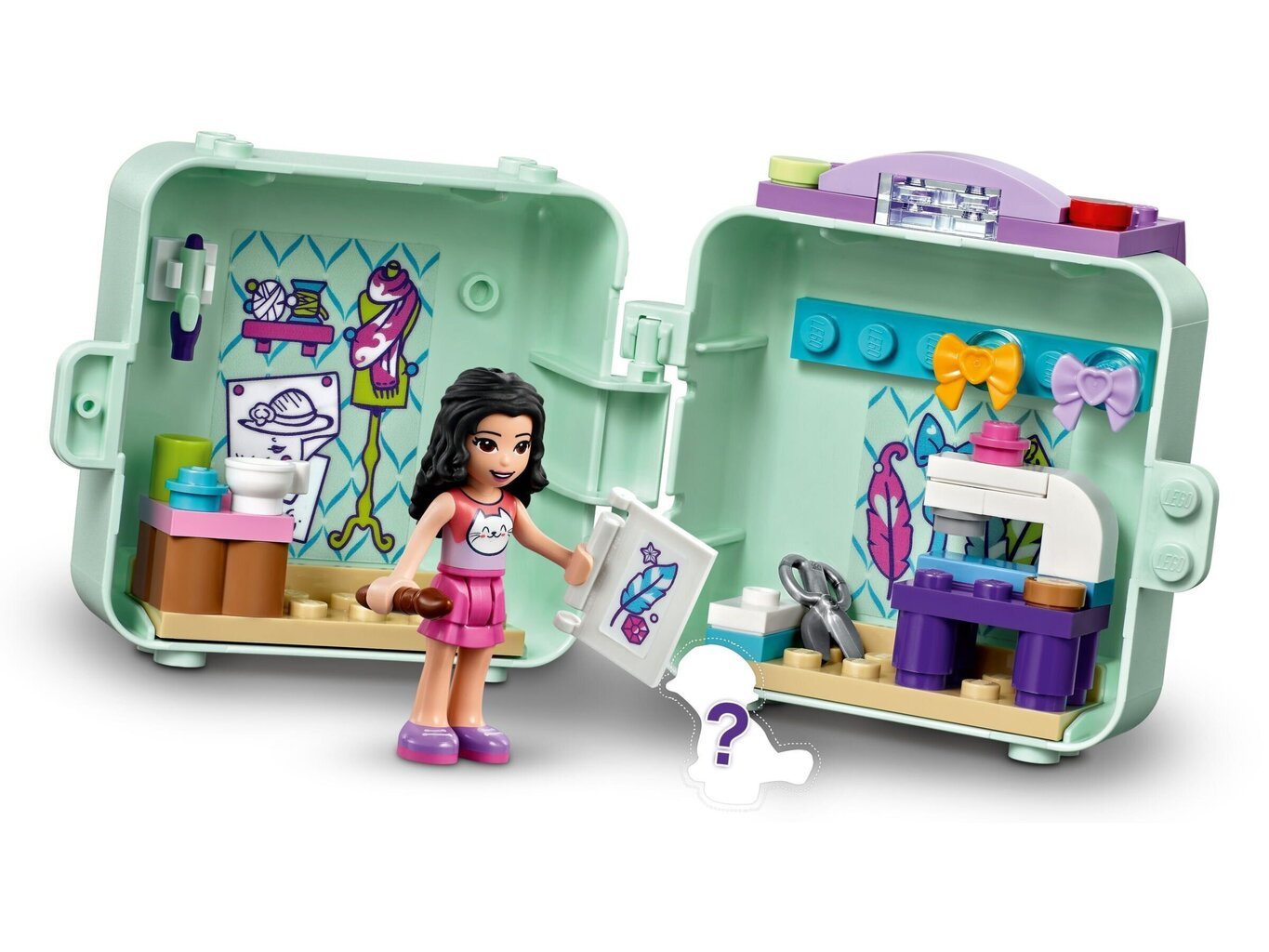 41668 LEGO® Friends Emman muotikuutio hinta ja tiedot | LEGOT ja rakennuslelut | hobbyhall.fi