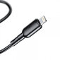 Vipfan USB-Lightning-kaapeli Colorful X11, 3A, 1m (musta) hinta ja tiedot | Kaapelit ja adapterit | hobbyhall.fi