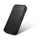 iCarer Leather iPhone 14 Pro Flip Magnetic MagSafe Black (AKI14220706-BK) hinta ja tiedot | Puhelimen kuoret ja kotelot | hobbyhall.fi
