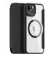 Puhelinkuori Dux Ducis Skin X Pro Case iPhone 14 Pro Max Magnetic MagSafe Flip Case, musta hinta ja tiedot | Puhelimen kuoret ja kotelot | hobbyhall.fi