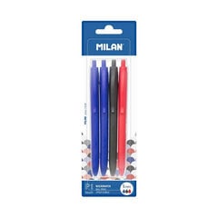 Biro kuulakärkikynäsarja Milan BWM10254 PVC (4 kpl) hinta ja tiedot | Toimistotarvikkeet | hobbyhall.fi