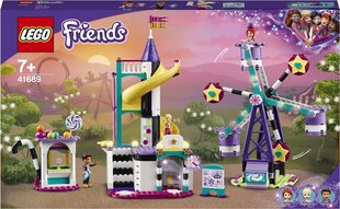 41689 LEGO® Friends - Maaginen maailmanpyörä ja liukumäki hinta ja tiedot | LEGOT ja rakennuslelut | hobbyhall.fi