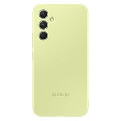 Puhelinkuori Silikonikotelo Samsung Galaxy A54:lle, keltainen hinta ja tiedot | Puhelimen kuoret ja kotelot | hobbyhall.fi