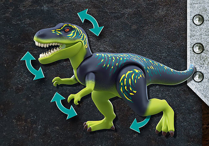 70624 PLAYMOBIL® Dino Rise, T-Rex: Battle of the Giants hinta ja tiedot | LEGOT ja rakennuslelut | hobbyhall.fi