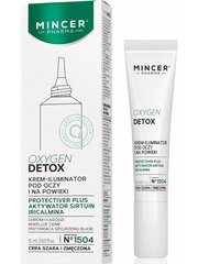 Silmänympärysvoide Mincer Pharma Oxygen Detox 15 ml hinta ja tiedot | Mincer Pharma Hajuvedet ja kosmetiikka | hobbyhall.fi