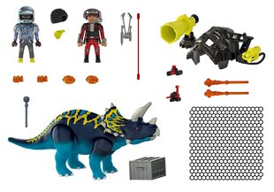 70627 PLAYMOBIL® Dino Rise, Triceratops: Battle for the Legendary Stones hinta ja tiedot | LEGOT ja rakennuslelut | hobbyhall.fi