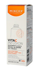 Mincer Pharma Vita C Infusion, Ihoa valkaiseva kasvonaamio No.615 75 ml hinta ja tiedot | Mincer Pharma Hajuvedet ja kosmetiikka | hobbyhall.fi