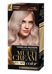 Joanna Multi Cream Color hiusväri 100 ml, 31.5 Rose Blond hinta ja tiedot | Hiusvärit | hobbyhall.fi