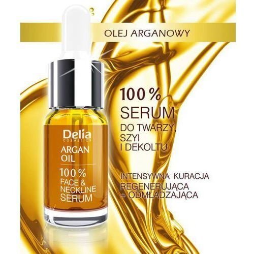 Palauttava ja virkistävä öljy kasvoille, kaulalle ja dekolteelle Delia Cosmetics Argan Care 10 ml hinta ja tiedot | Kasvoöljyt ja seerumit | hobbyhall.fi