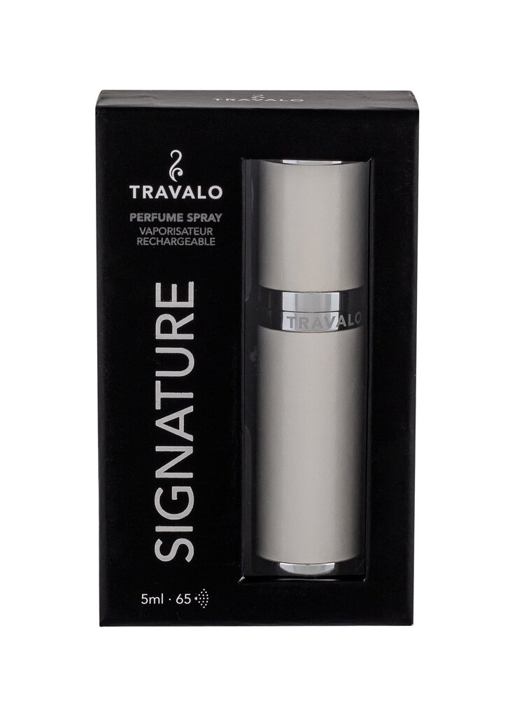 Travalo Signature White, Täyttöpullo hajuvedelle, 5 ml hinta ja tiedot | Kosmetiikkalaukut ja peilit | hobbyhall.fi