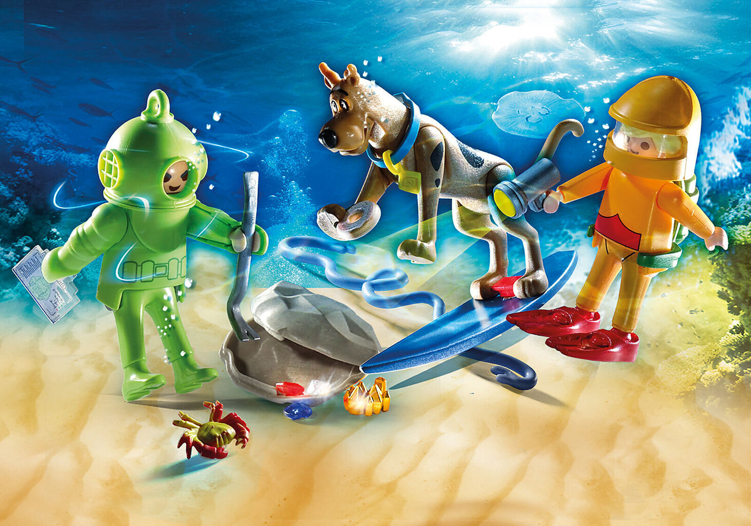 Playmobil® SCOOBY-DOO! - Seikkailu Ghost Diverin kanssa (70708) hinta ja tiedot | LEGOT ja rakennuslelut | hobbyhall.fi