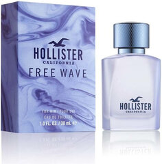 Miesten Hollister Free Wave EDT, 30 ml hinta ja tiedot | Hollister Hajuvedet ja kosmetiikka | hobbyhall.fi