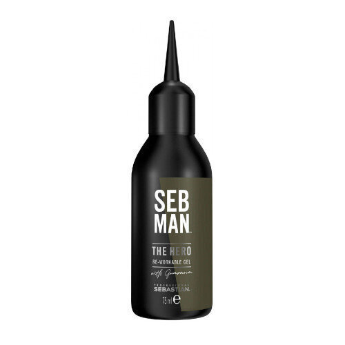 Nestemäinen hiusten muotoilugeeli Sebastian Professional SEB MAN The Hero Remodelable Gel 75ml hinta ja tiedot | Kampaamotuotteet | hobbyhall.fi
