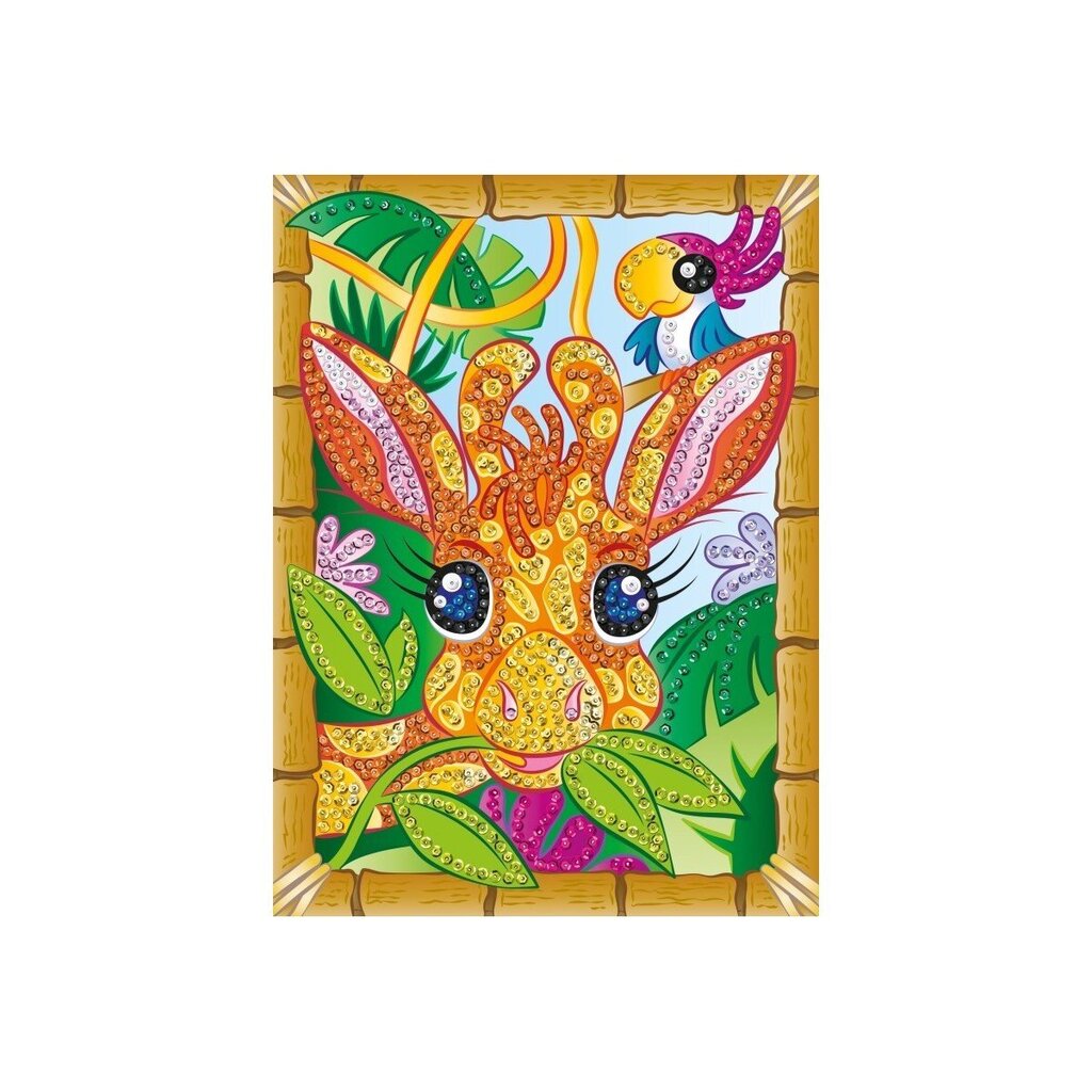 Timanttimosaiikki Sequin Art Chomp the Giraffe, 25 x 34 cm hinta ja tiedot | Timanttimaalaukset | hobbyhall.fi