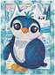 Timanttimosaiikki Sequin Art Pip the Penguin, 25 x 34 cm hinta ja tiedot | Timanttimaalaukset | hobbyhall.fi