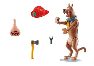 70712 PLAYMOBIL® Scooby-Doo! Kerättävä palomiehen hahmo hinta ja tiedot | LEGOT ja rakennuslelut | hobbyhall.fi