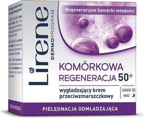 LIRENE 24H Anti Wrinkle Restoring Cream 50+ 50ml hinta ja tiedot | Kasvovoiteet | hobbyhall.fi