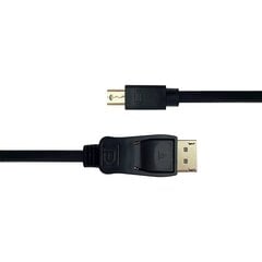 Deltaco, DisplayPort - mini DisplayPort, 4K UHD, 3 m hinta ja tiedot | Kaapelit ja adapterit | hobbyhall.fi