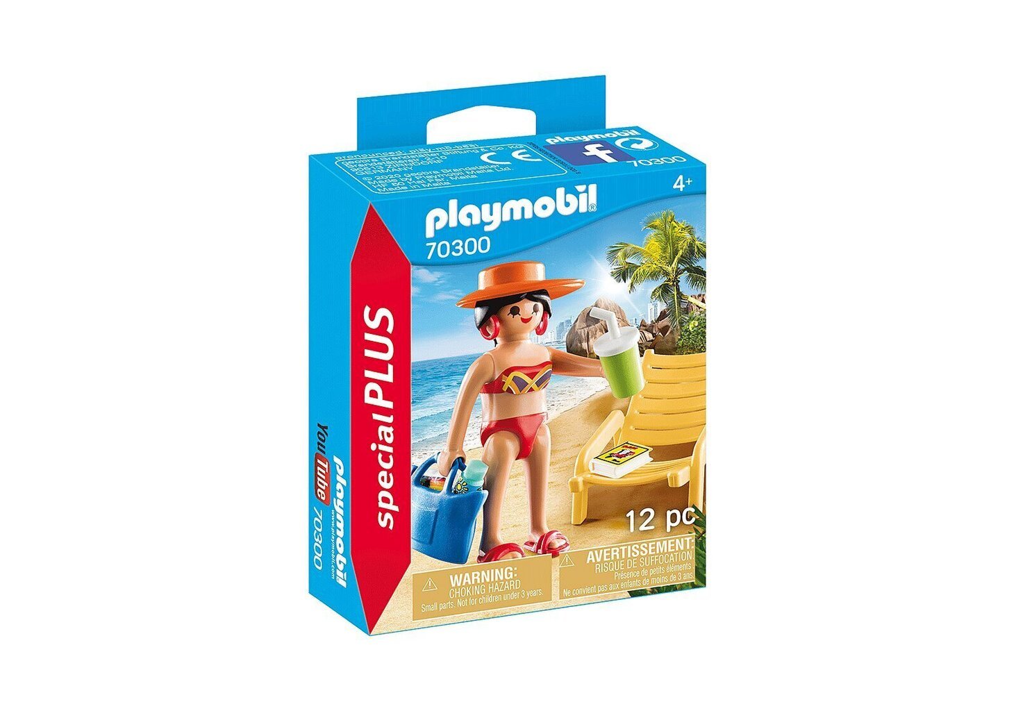 70300 PLAYMOBIL® Special Plus Rantaloma nojatuolilla hinta ja tiedot | LEGOT ja rakennuslelut | hobbyhall.fi