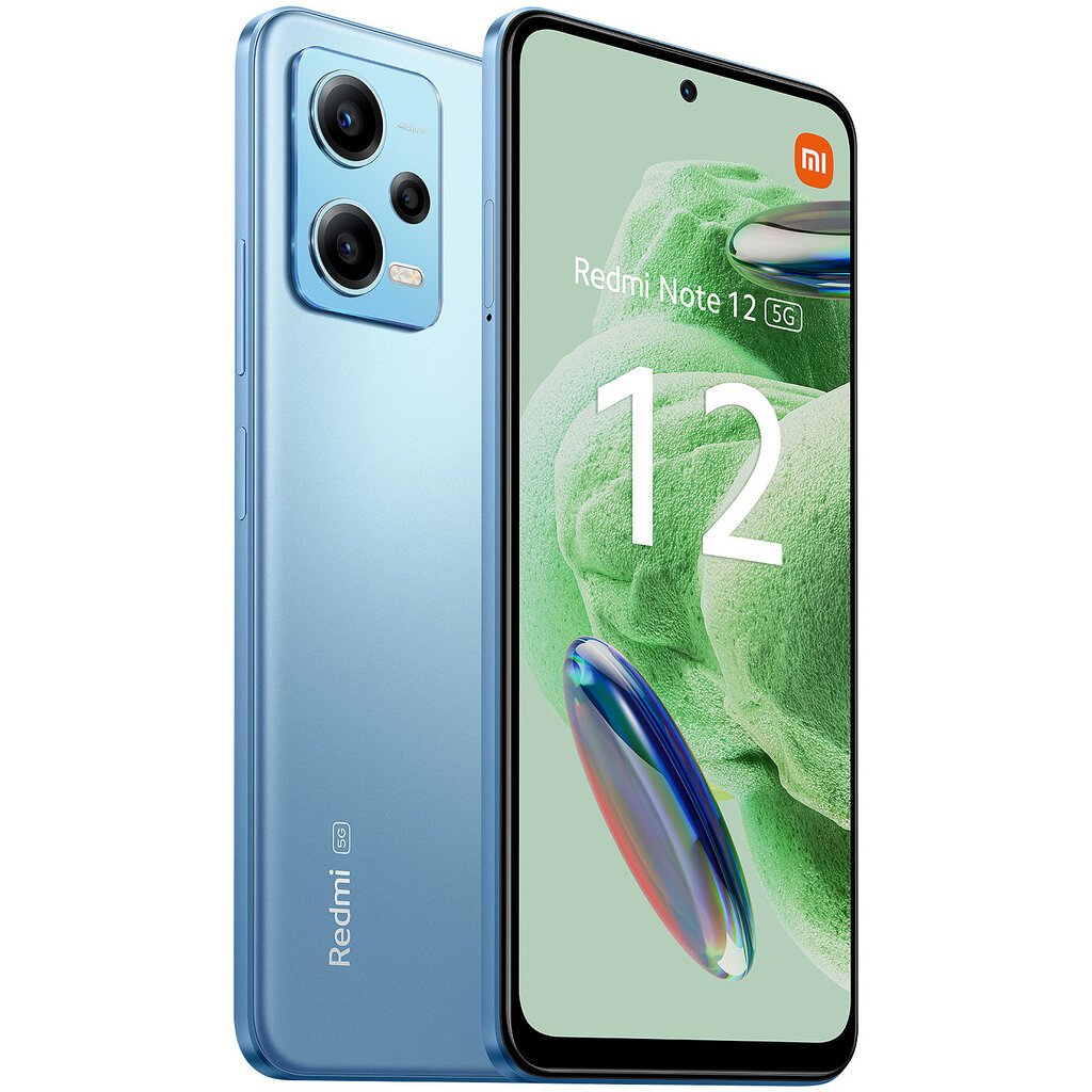 Xiaomi Redmi Note 12 5G 4/128GB Ice Blue MZB0CYWEU hinta ja tiedot | Matkapuhelimet | hobbyhall.fi