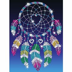 Timanttimosaiikki Sequin Art Dreamcatcher Heart, 25 x 34 cm hinta ja tiedot | Timanttimaalaukset | hobbyhall.fi