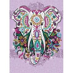 Sequin Art Elephant timanttimaalaus, 25 x 34 cm hinta ja tiedot | Timanttimaalaukset | hobbyhall.fi