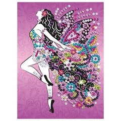 Sequin Art Fairy timanttimaalaus, 21 x 28 cm hinta ja tiedot | Timanttimaalaukset | hobbyhall.fi