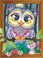 Timanttimosaiikki Sequin Art Hoot the Owl, 25 x 34 cm hinta ja tiedot | Timanttimaalaukset | hobbyhall.fi