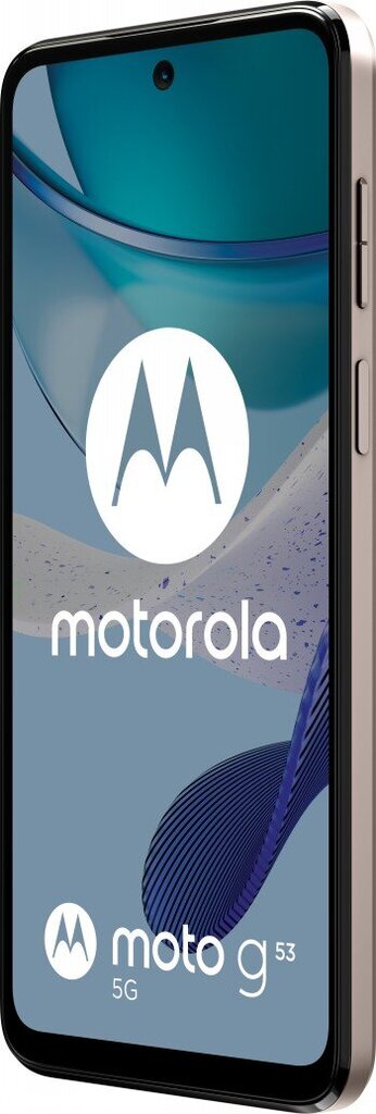 Motorola Moto G53 5G 4/128GB Pale Pink PAWS0030SE hinta ja tiedot | Matkapuhelimet | hobbyhall.fi