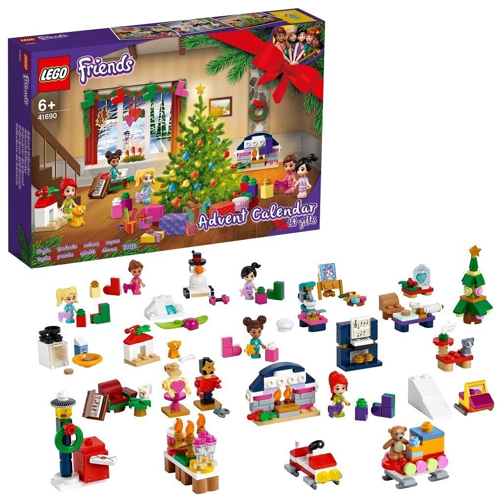 41690 LEGO® Friends Joulukalenteri hinta ja tiedot | Poikien lelut | hobbyhall.fi