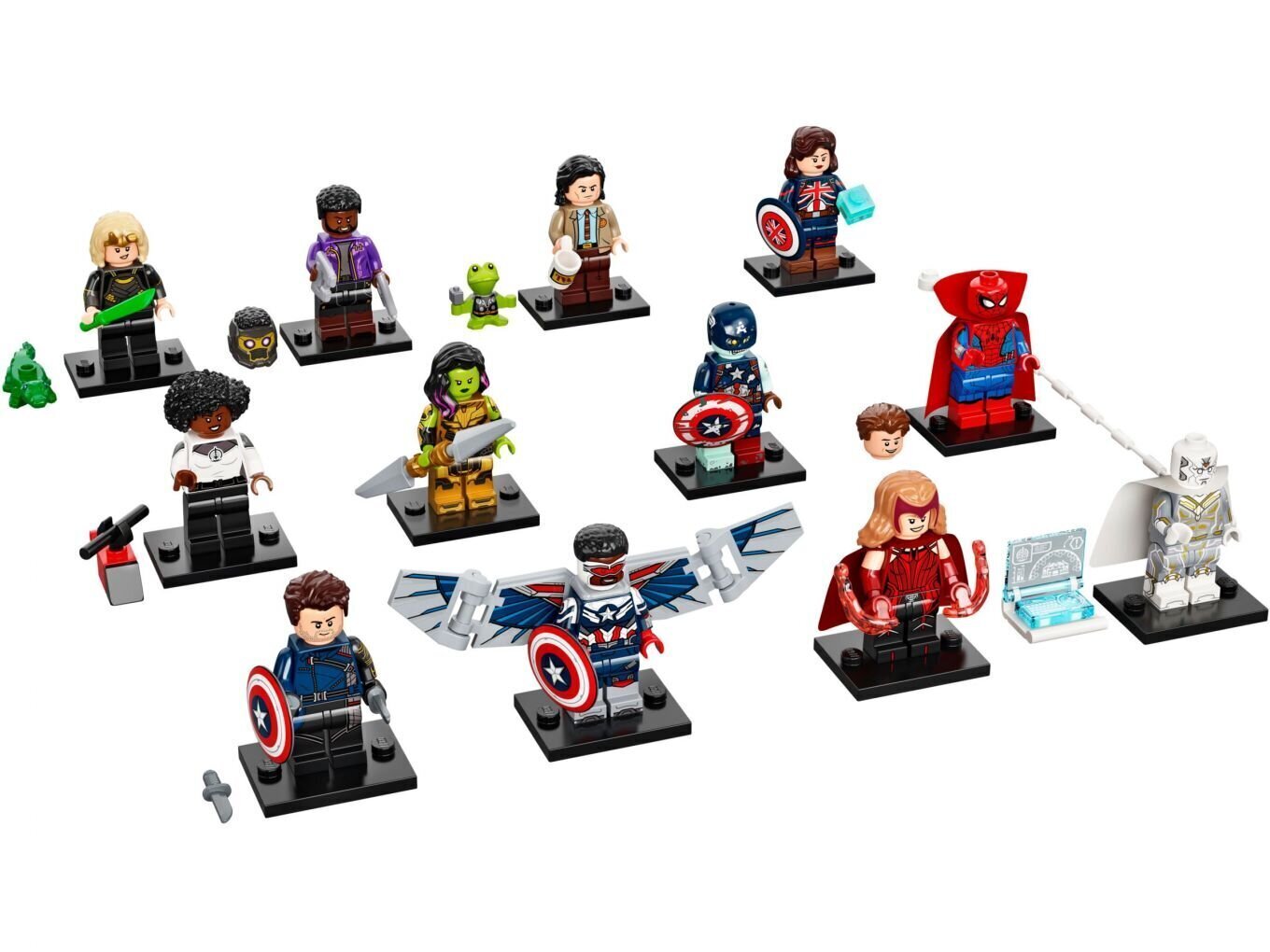 71031 LEGO® Minifigures Marvel Studios hinta ja tiedot | LEGOT ja rakennuslelut | hobbyhall.fi