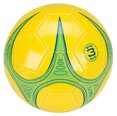 Jalkapallo Avento Warp Skillz 3, koko 3, Keltainen/vihreä